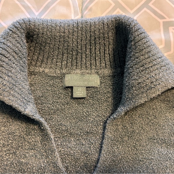 Barefoot Dreams Cozy Chic Lite Ribbed Collar Pullover - Picture 3 of 8